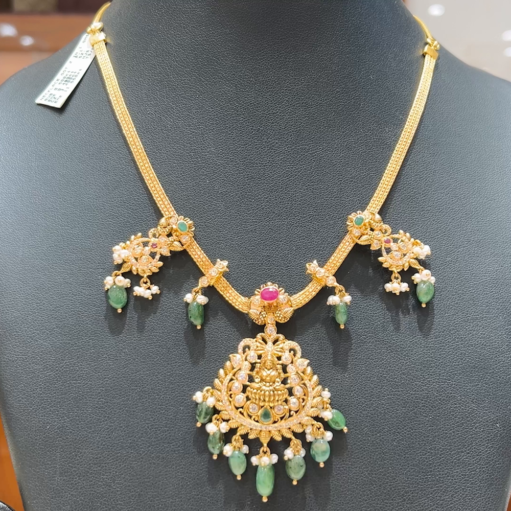 MUKUNDA JEWELLERS 29.889gms NECKLACE 22K Yellow Gold