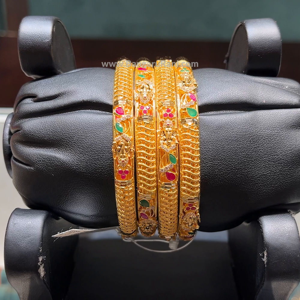 CMR 61.282gms BANGLES 22K Yellow Gold