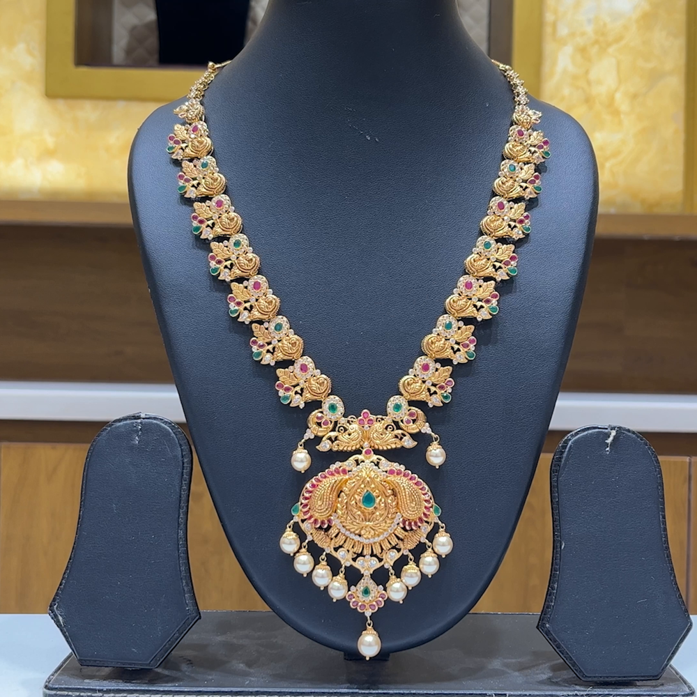 MUKUNDA JEWELLERS 55.156gms HARAMS 22K Yellow Gold