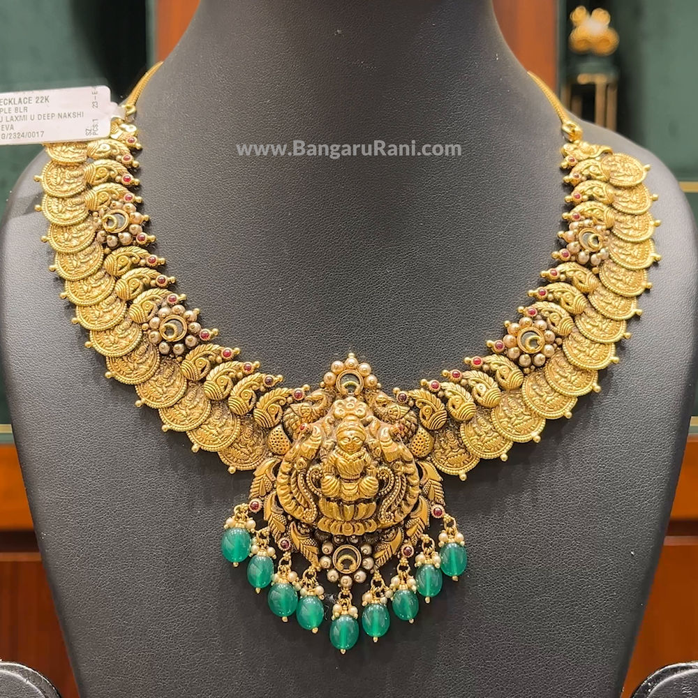 Chennai Shopping Mall 39.875gms NECKLACE 22K Antique