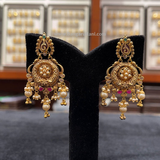 11.74gms EARRINGS 22K Yellow Gold