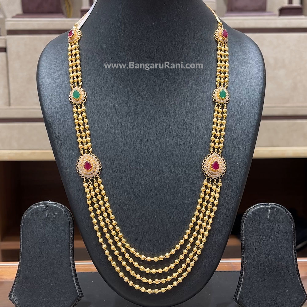 Chennai Shopping Mall 37.03gms HARAMS 22K Yellow Gold