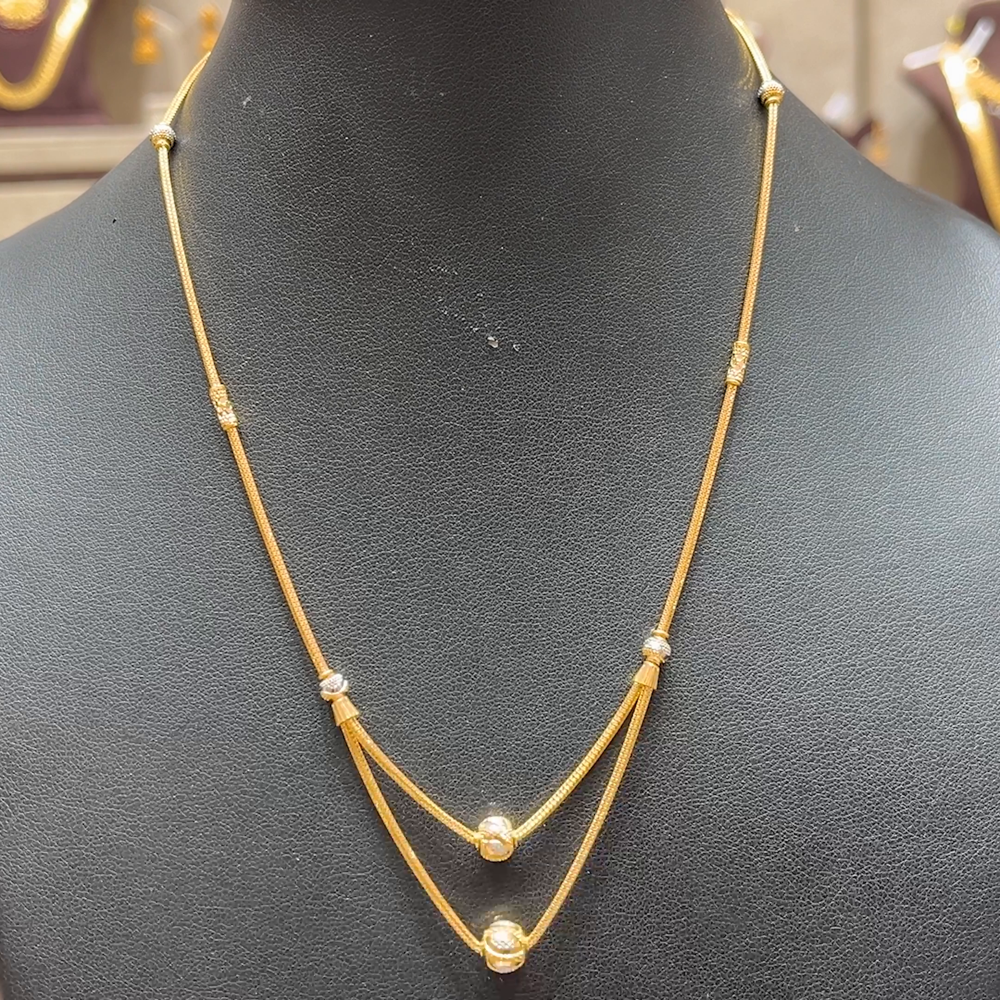 Chennai Shopping Mall 9.622gms CHAINS 22K Yellow Gold