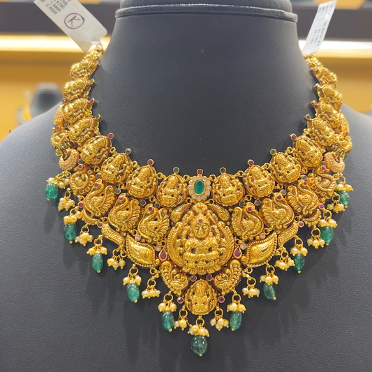 CHANDANA Brothers 37.67gms NECKLACE 22K Nakshi