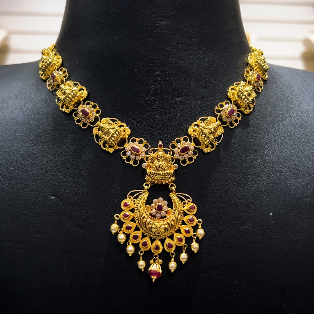 SOUTH INDIA 20.973gms NECKLACE 22K Yellow Gold