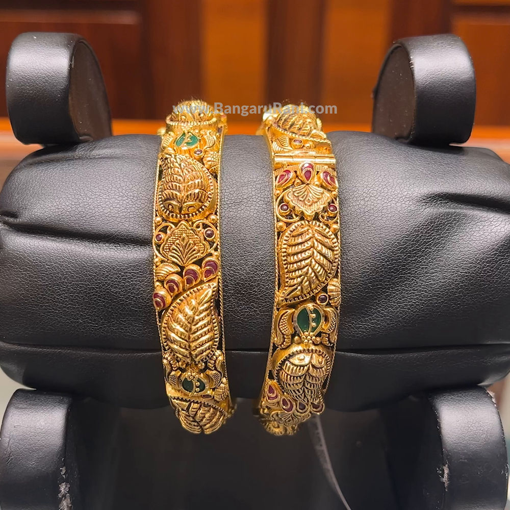 Chennai Shopping Mall 20.805gms BANGLES 22K Yellow Gold