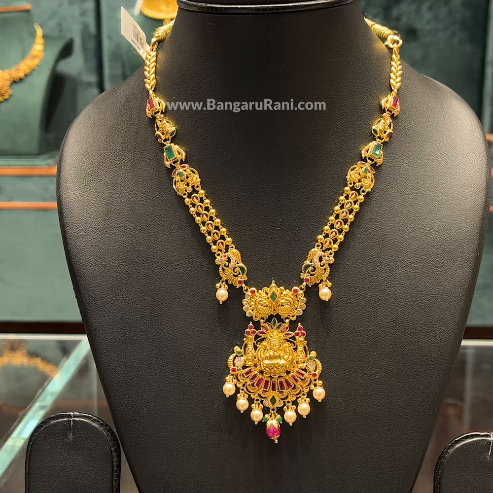 22.925gms NECKLACE 22K Yellow Gold – BangaruRani