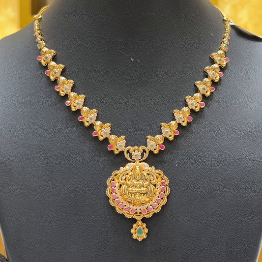 MUKUNDA JEWELLERS 24.245gms NECKLACE 22K Yellow Gold