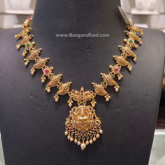 SOUTH INDIA 32.146gms NECKLACE 22K Yellow Gold