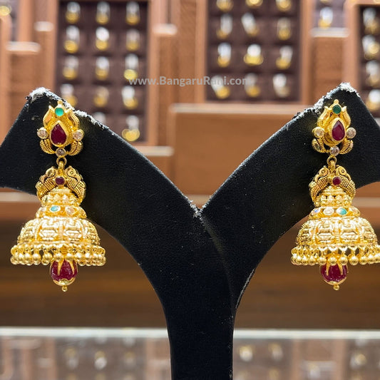 CMR 14.225gms EARRINGS 22K Yellow Gold