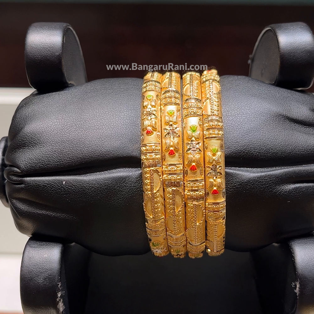 CMR 42.41gms BANGLES 22K Yellow Gold