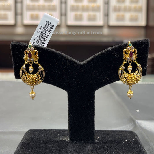 5.711gms EARRINGS 22K Yellow Gold