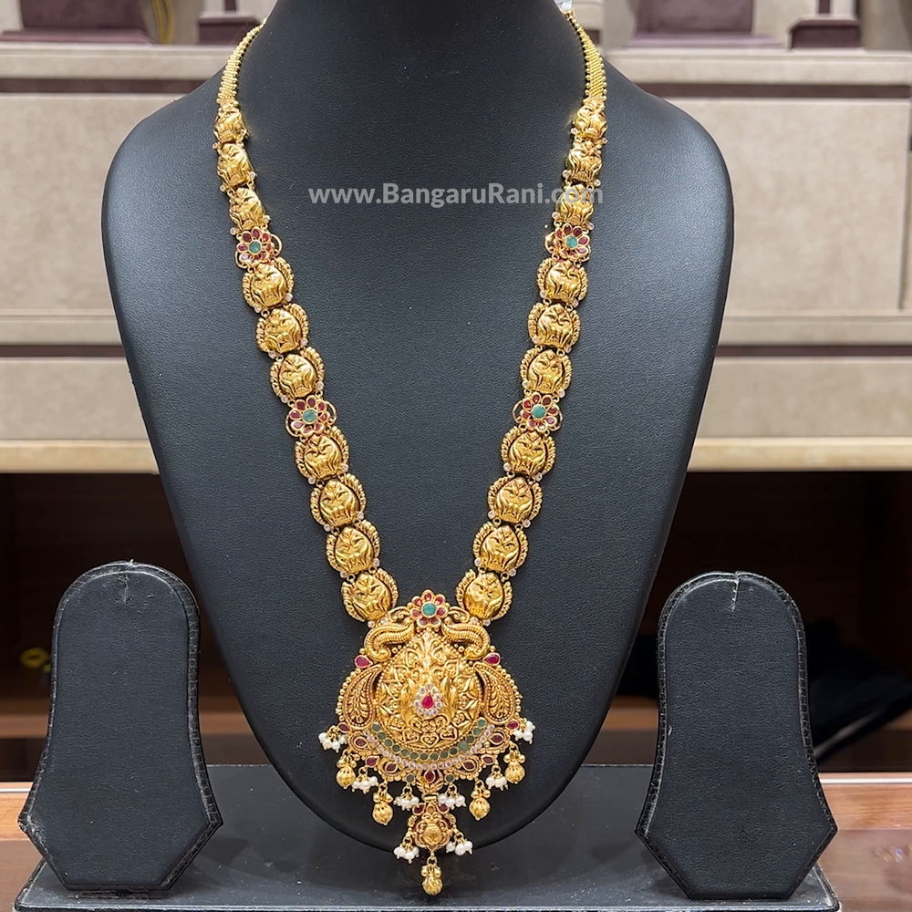 Chennai Shopping Mall 46.396gms HARAMS 22K Yellow Gold