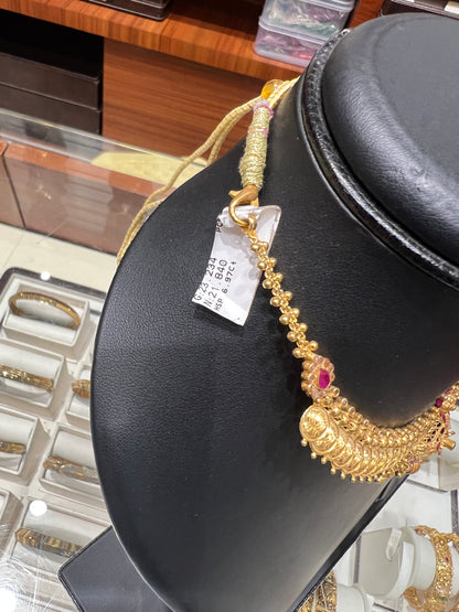 21.84gms NECKLACE 22K Yellow Gold