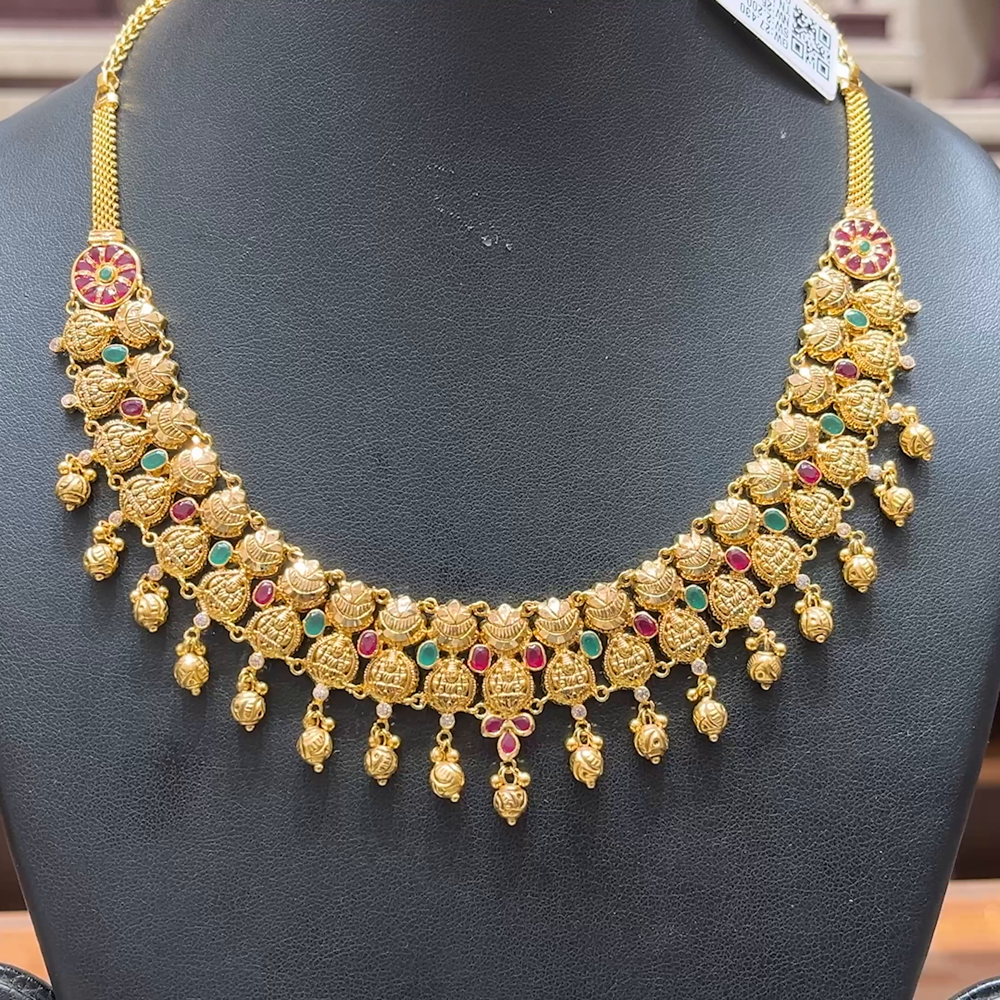 Chennai Shopping Mall 25.23gms NECKLACE 22K Yellow Gold