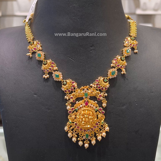 SOUTH INDIA 29.562gms NECKLACE 22K Yellow Gold