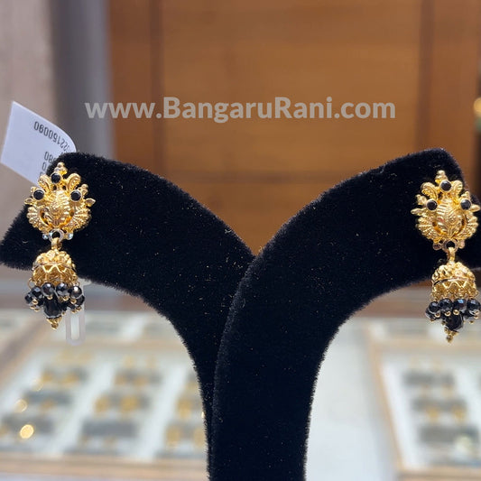 Chennai Shopping Mall 3.98gms EARRINGS 22K Nakshi