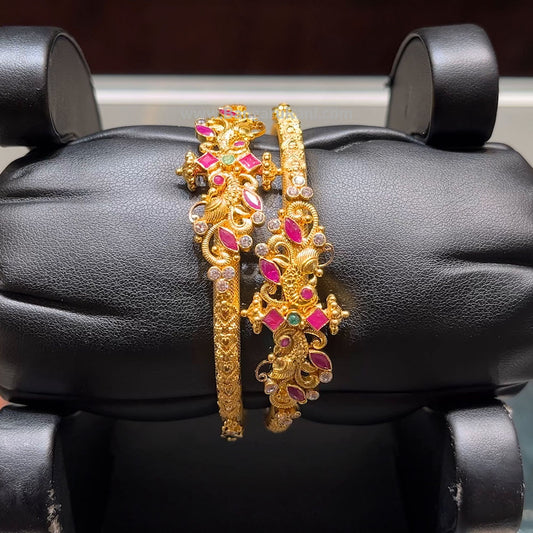 CMR 35.702gms BANGLES 22K Yellow Gold