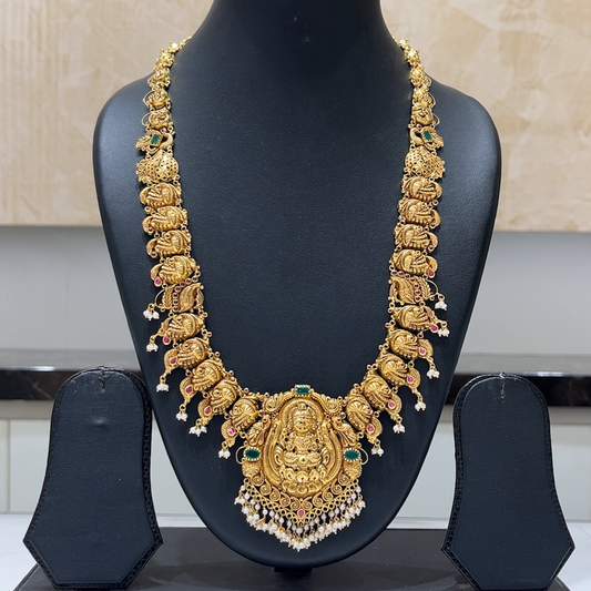 MUKUNDA JEWELLERS 51.25gms HARAMS 22K Antique