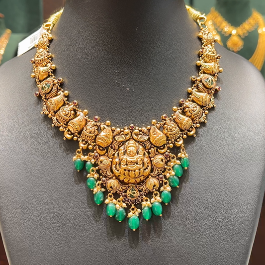 CMR 25.918gms NECKLACE 22K Antique