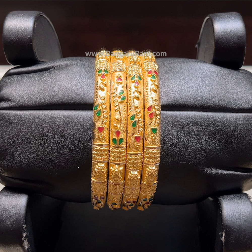 CMR 41.41gms BANGLES 22K Yellow Gold