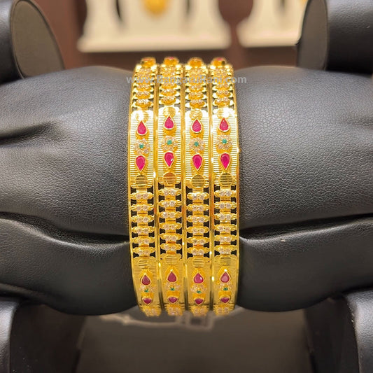 CMR 49.556gms BANGLES 22K Yellow Gold