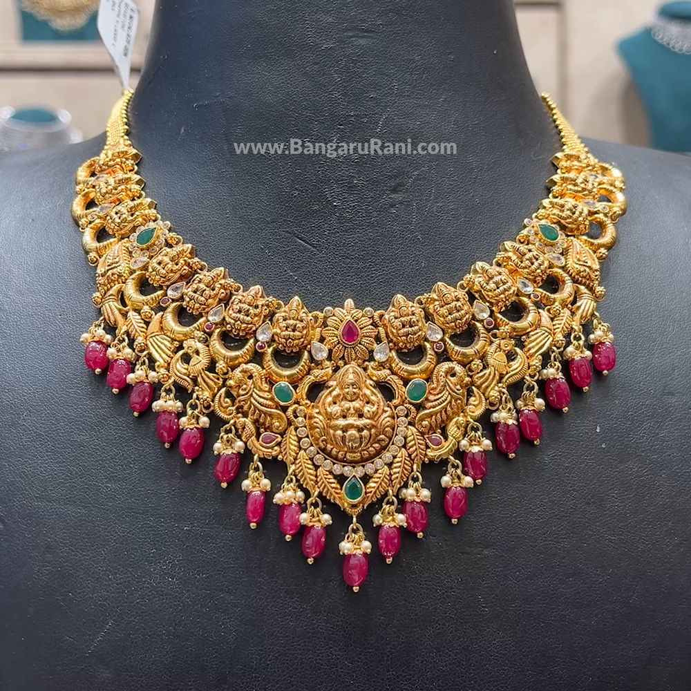 Chennai Shopping Mall 36.2gms NECKLACE 22K Nakshi