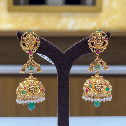 MUKUNDA JEWELLERS 17.6gms EARRINGS 22K Yellow Gold