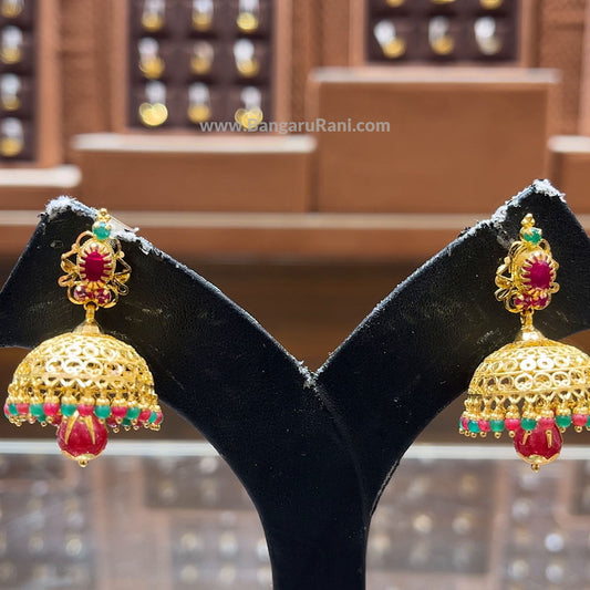 CMR 13.927gms EARRINGS 22K Yellow Gold