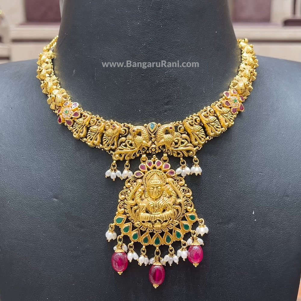 Chennai Shopping Mall 37.23gms NECKLACE 22K Yellow Gold