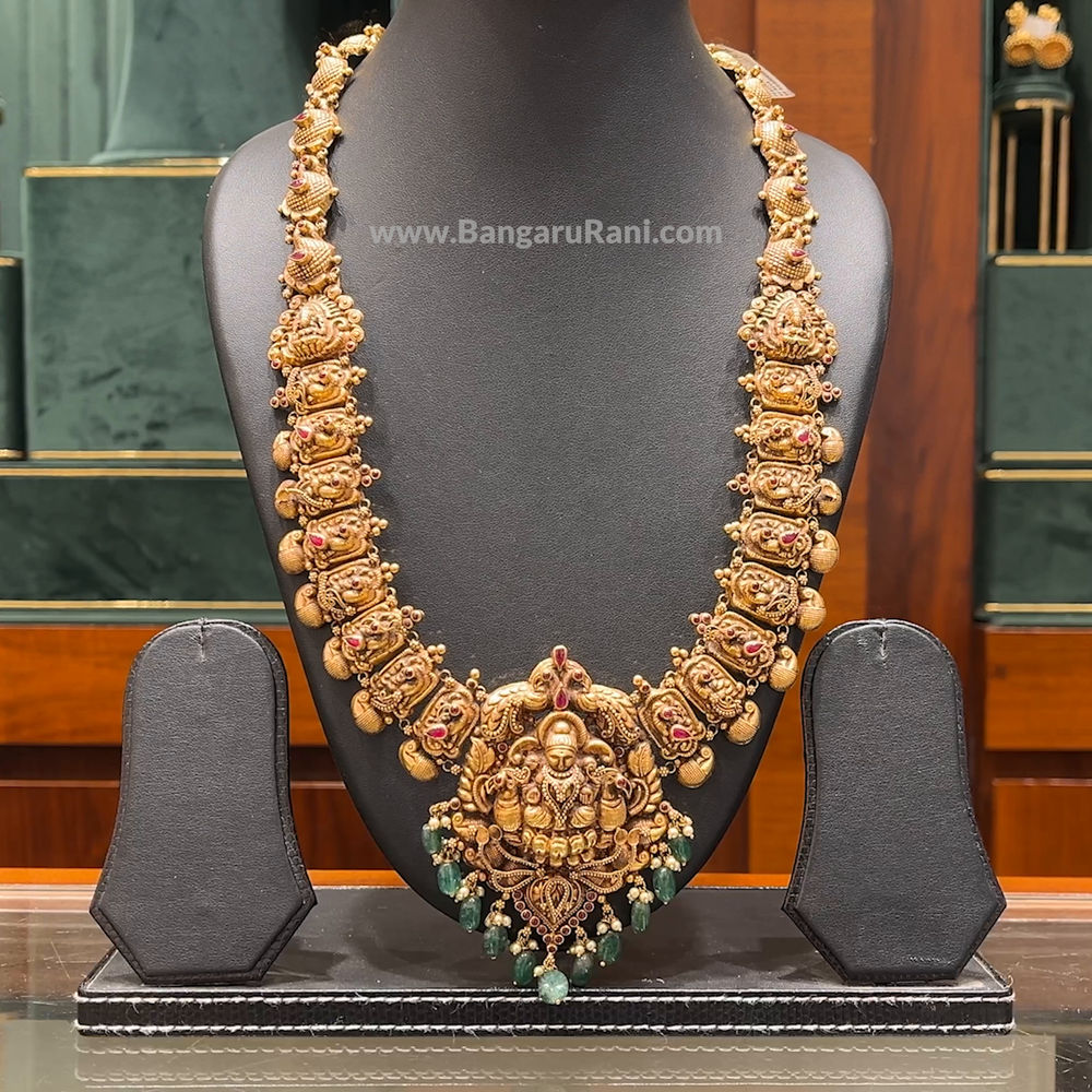 Chennai Shopping Mall 78.56gms HARAMS 22K Antique