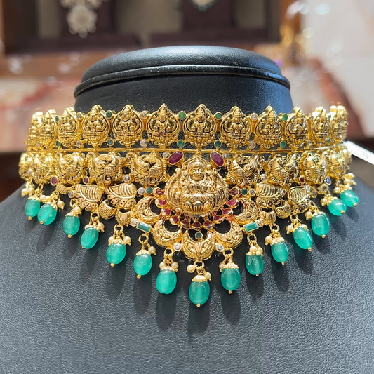 MUKUNDA JEWELLERS 24.69gms CHOKER 22K Yellow Gold