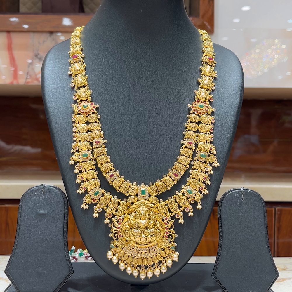 MUKUNDA JEWELLERS 63.18gms HARAMS 22K Yellow Gold