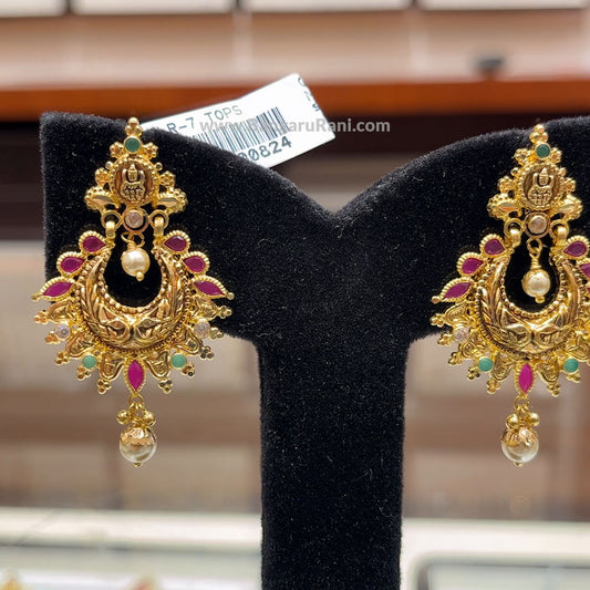 RS BROTHERS 6.521gms EARRINGS 22K Yellow Gold