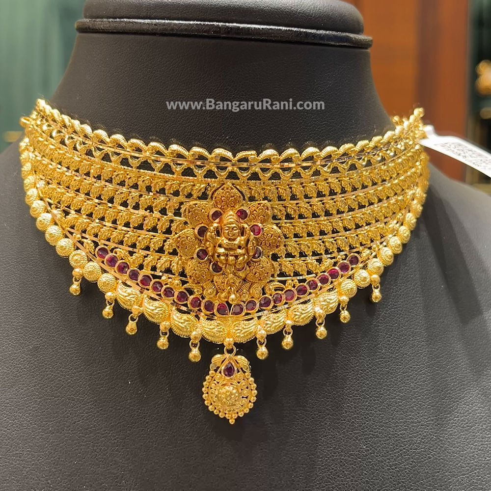 Chennai Shopping Mall 29.2gms NECKLACE 22K Yellow Gold