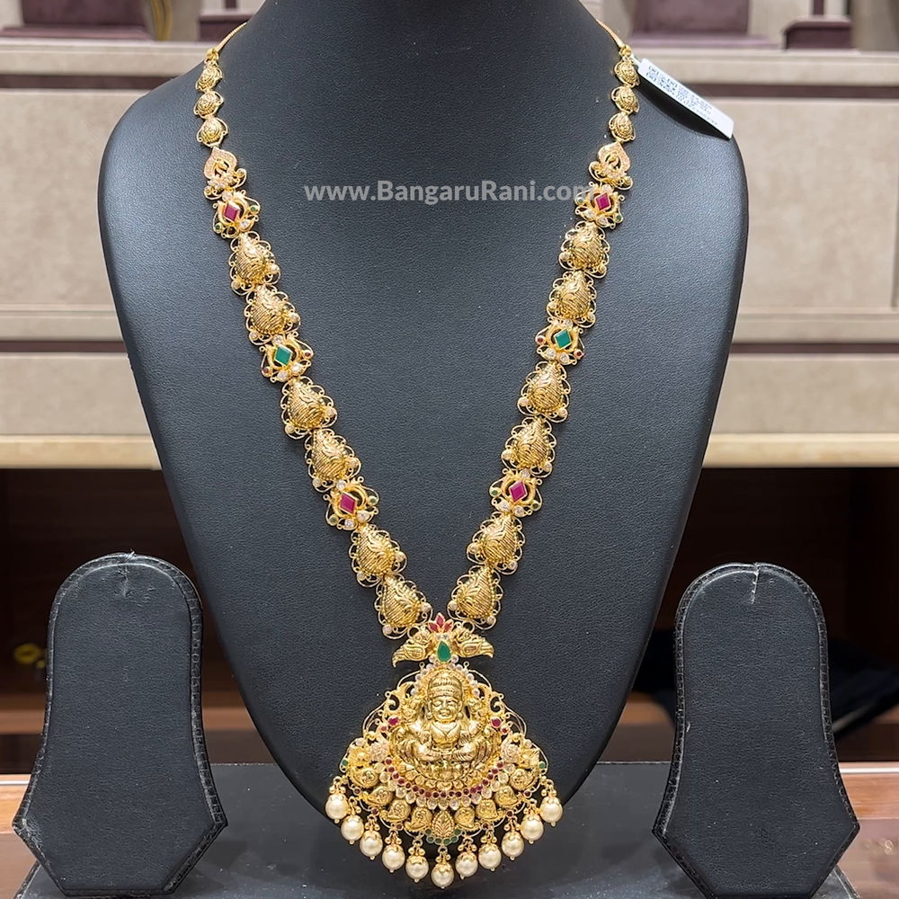 Chennai Shopping Mall 36.94gms HARAMS 22K Yellow Gold