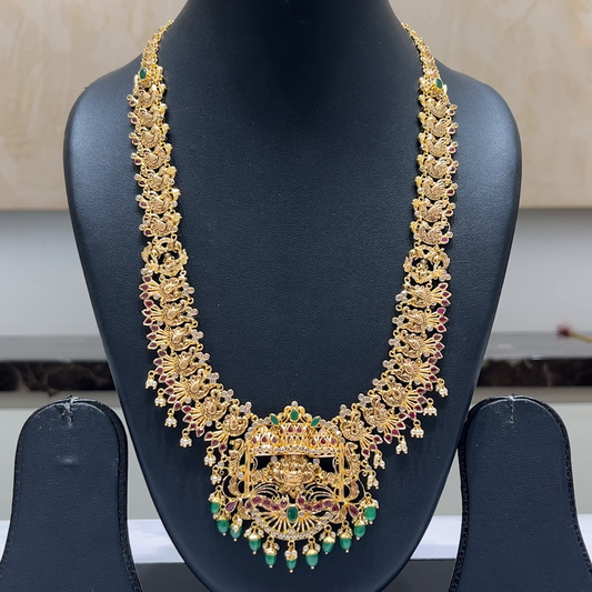 MUKUNDA JEWELLERS 51.61gms HARAMS 22K Antique