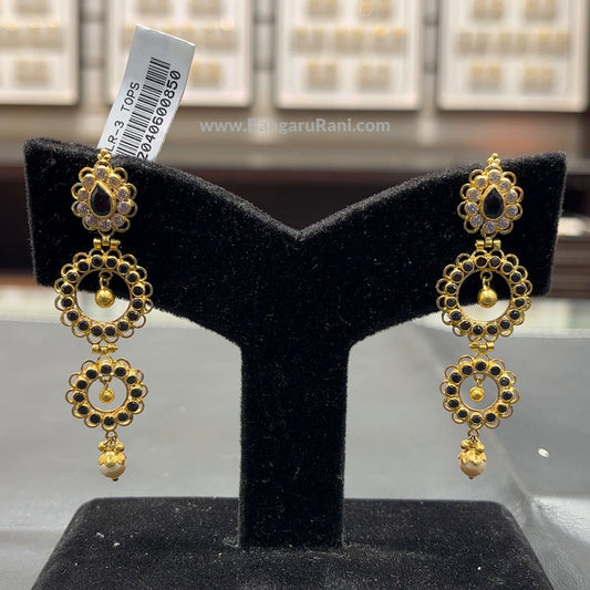 8.697gms EARRINGS 22K Yellow Gold