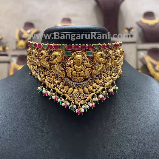 Chennai Shopping Mall 43.241gms CHOKER 22K Yellow Gold