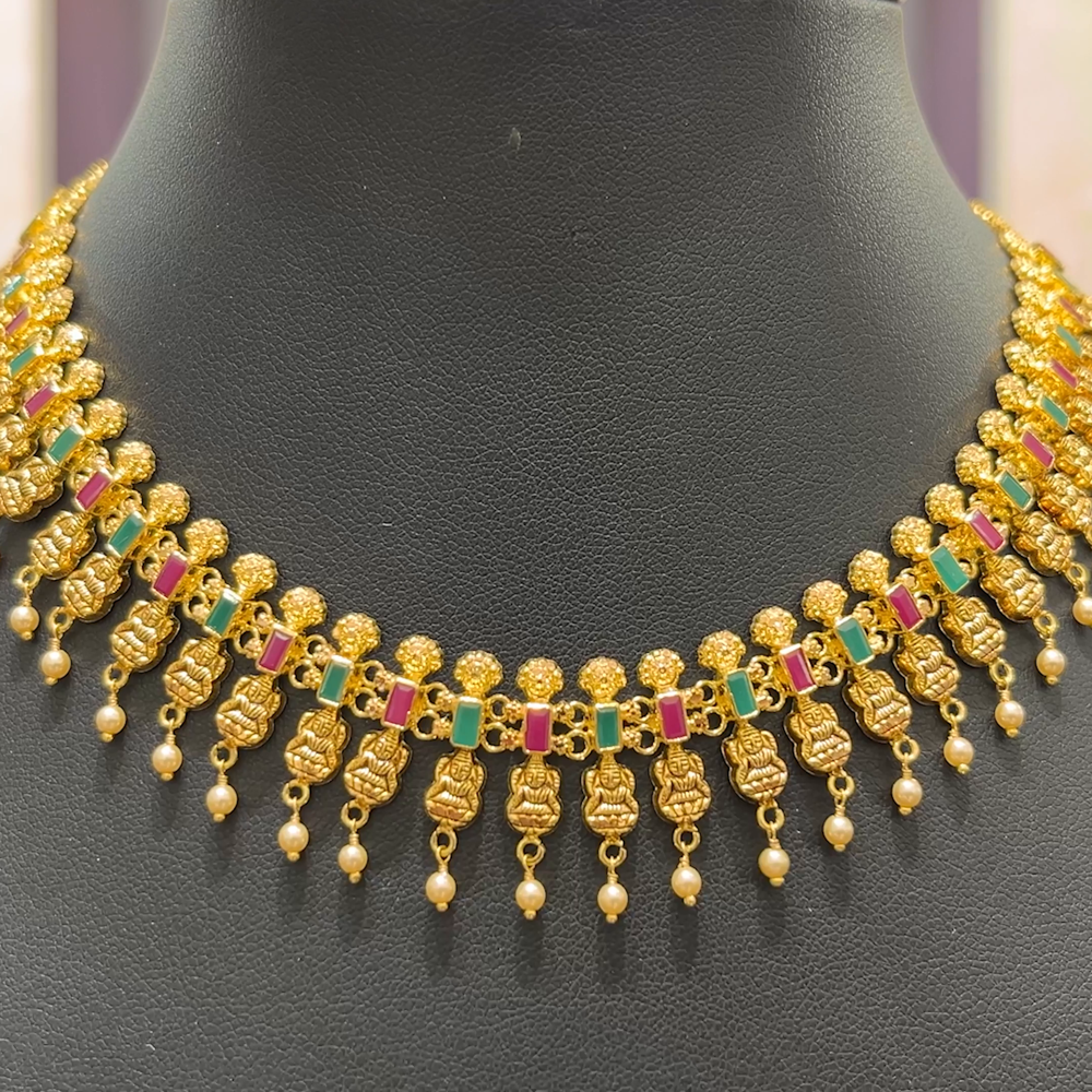 CMR 20.044gms NECKLACE 22K Antique