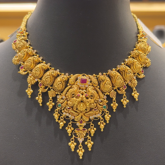 CHANDANA Brothers 22.96gms NECKLACE 22K Antique