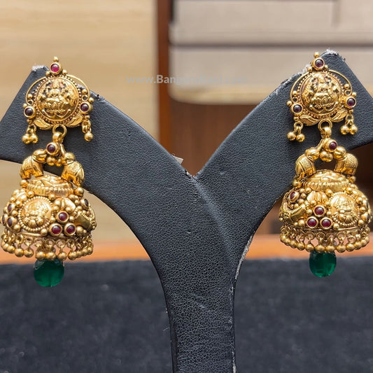 Chennai Shopping Mall 23.03gms EARRINGS 22K Antique