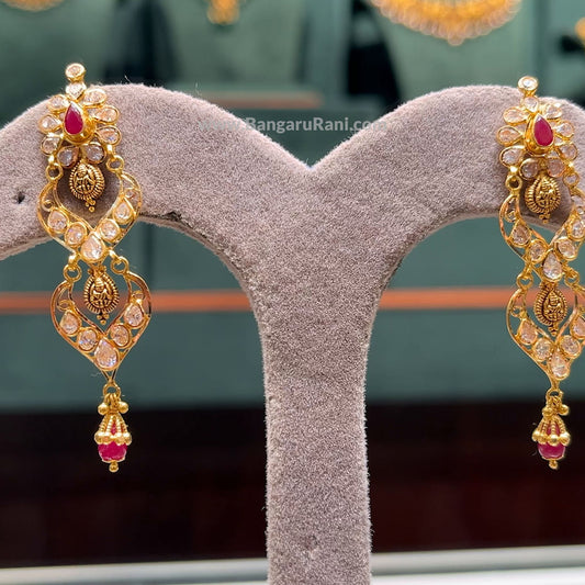 CMR 5.952gms EARRINGS 22K Yellow Gold