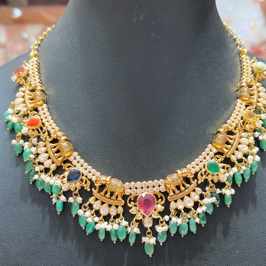 MUKUNDA JEWELLERS 59.322gms NECKLACE 22K Yellow Gold