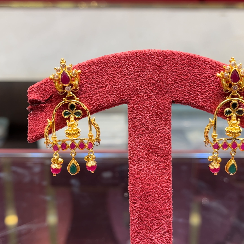 CMR 8.962gms EARRINGS 22K Yellow Gold