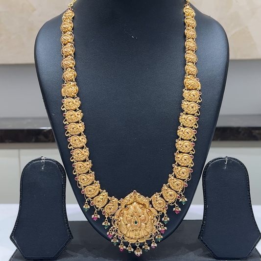 MUKUNDA JEWELLERS 50.34gms HARAMS 22K Antique