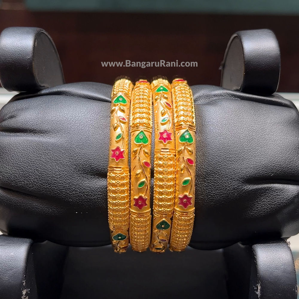 CMR 48.998gms BANGLES 22K Yellow Gold