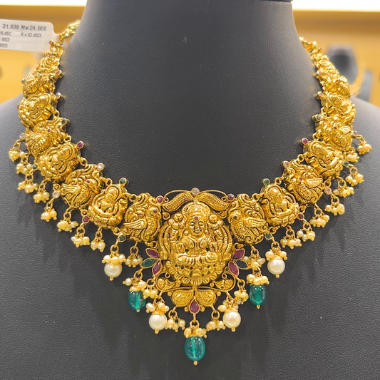 CHANDANA Brothers 24.8gms NECKLACE 22K Nakshi