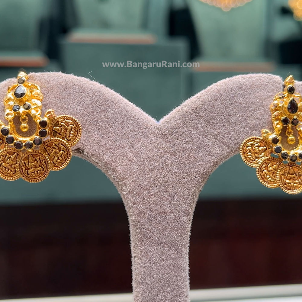 CMR 4.842gms EARRINGS 22K Yellow Gold