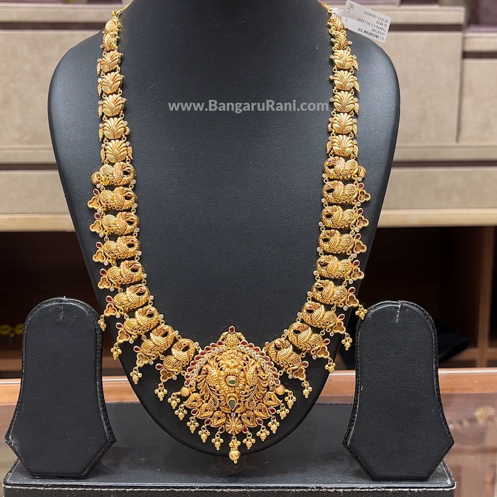 Chennai Shopping Mall 45.54gms HARAMS 22K Yellow Gold